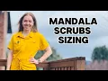 Mandala Scrubs Discount Code Sizing to Figs - Honey Jumpsuit