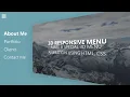 3D Side Navigation Bar Animation Using HTML CSS JavaScript