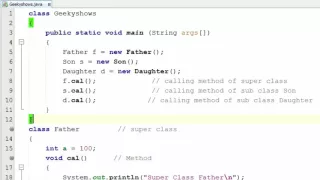 116 Final Method in Java Programming Hindi