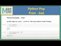 Python Pop Print - End