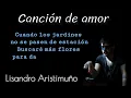 Canción de amor ‐ Lisandro Aristimuño - KARAOKE (Tono original)
