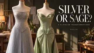 Silver, Sage or Pink? | 5 AI Atelier Transformations | MAJLESI