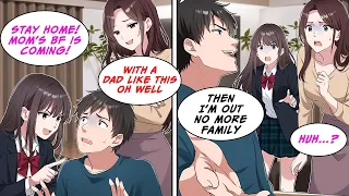 Manga Dub My wife and her kid banned me from her graduation so I quit the family RomCom