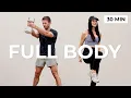 30 MIN FULL BODY HIIT Cardio Dumbbells All Levels