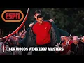 Tiger Woods wins the 1997 Masters in RECORD-BREAKING fashion Iconic Moments