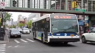 MTA NYCT Bus Nova LFS on the B25
