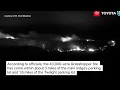 Mt Hood Meadows ski area cameras capture Grasshopper fire