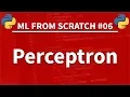 Perceptron in Python - Machine Learning From Scratch 06