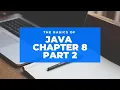 CHAPTER 8 Part2 Multiple Inheritance in Java use of interface in java