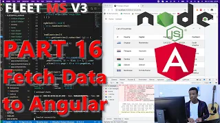 Part 16 - Fetch Data in Angular from Node API