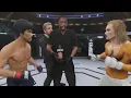 Bruce Lee vs Aishah Sofey EA Sports UFC 4 PS5