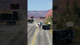 Realistic Highway Car Crashes