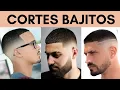 LOS MEJORES CORTES BAJITOS para HOMBRES 2023 con barba y