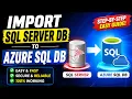 How to Migrate SQL Server Database to Azure SQL Database