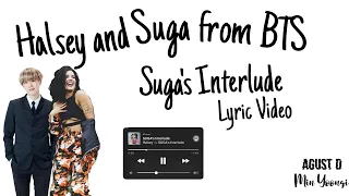 Download VLOG - REACTIONS - Halsey and Suga from BTS - Suga's Interlude (Lyric Video) MP3