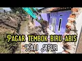 Download Lagu PAGAR BIRU HANCUR❗KELEWAT BATAS❗LEBAR PENGUKURAN 2,7 Meter❗#kdm 