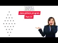 Java pattern program part 31 Easy Learning Genius