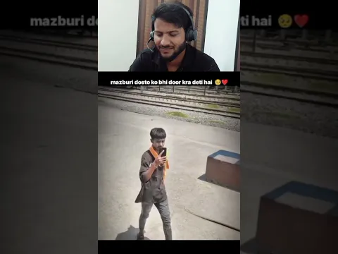 Jab Majboori Dosti Se Bhi Badi Ban Jaaye 💔" #reaction #emotionalreaction