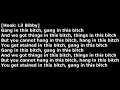 G Herbo - Gang In This Bitch (LYRICS)