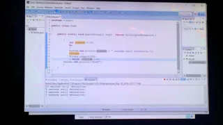 I made a bomb using Java Do While loop countdown timer