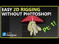 2D Rigging in Unity without needing Photoshop