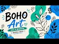 Boho Art Nature Meets Creativity