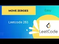 283 Move Zeroes In Java Easy LeetCode Problem