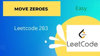 283 Move Zeroes In Java Easy LeetCode Problem
