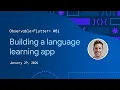 Lagu Creating a language-learning app | Observable Flutter #81