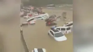 banjir bandang di bejing cina hari ini senin tgl 7 agustus 2023