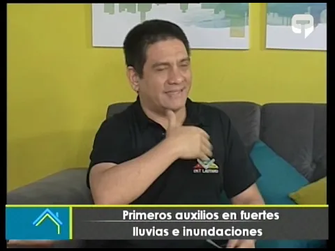 Primero auxilios en fuerte lluvias e inundaciones