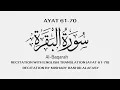 Download Lagu SURAH AL BAQARAH (Ayat 61-70) | ENGLISH TRANSLATION | RECITATION BY MISHARY RASHID ALAFASY