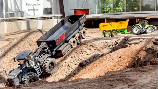 EMPTY TRACTOR RESCUE, MEGA RC TRACTORS AND RC TRUCKS COLLECTION!