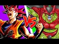 HE IS BUSTED INT LR GOD GOKU EZA vs Cell Max Event Max Links 100 First Look DBZ Dokkan Battle