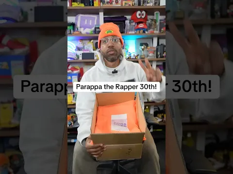Unboxing PaRappa the Rapper 30th Anniversary Merch from Wind and Sea Wear (Part2) #parappatherapper