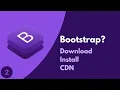 How to install Bootstrap 5 Download Bootstrap
