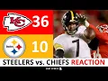 Pittsburgh Steelers vs Kansas City Chiefs Postgame Box Score Highlights AFC Playoff Chances