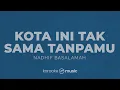 Kota Ini Tak Sama Tanpamu - Nadhif Basalamah (KARAOKE VERSION)