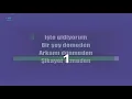 işte Gidiyorum (KARAOKE)