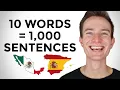10 Spanish Words That Unlock 1 000 Sentences
