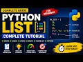 Python List Tutorial for Beginners Complete Guide with Examples