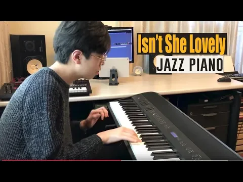 Download MP3 Stevie Wonder - Isn't She Lovely Jazz Piano