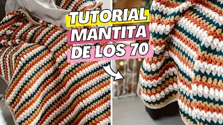 Tutorial Manta A Crochet - Paso A Paso | Danii's Ways