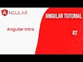 Angular Tutorial E2 Angular Intro 2023 Front End Development