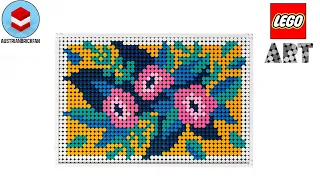 LEGO Art 31207 Floral Art Speed Build