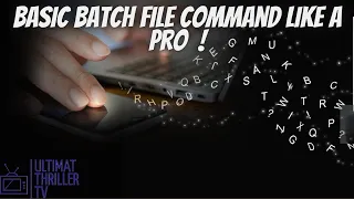 Creating and Running Batch Files in Windows 10 Write Batch Scripts and Execute Batch File Commands