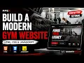 Build a Modern Gym Website Using HTML CSS and JavaScript Beginner Project