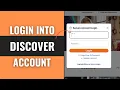How To Login To Discover Bank Account