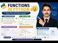 Python Functions Explained Easily Functions in Python for Class 9 10 Python Tutorial