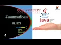advance-Java Enumeration in Java